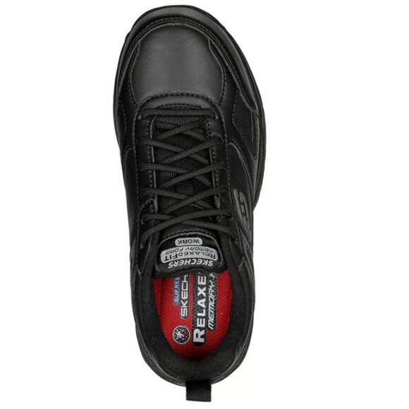 New SKECHERS Women's Black Work Relaxed Fit Dighton SR Shoe Size 8.5 - Picture 2 of 11